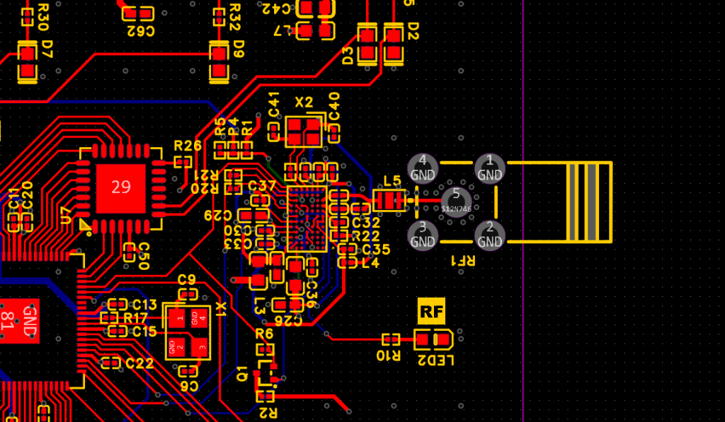 PCB Layout for Wi-Fi / Bluetooth controller CYW43439