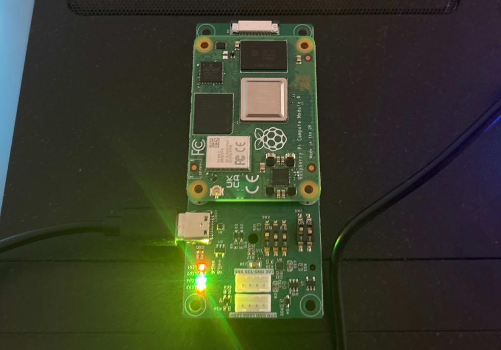 Custom PCB Design for Raspberry Pi CM4/CM5 with 2s1p battery